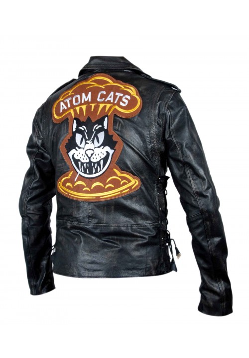 Men's Atom Cat Distressed opti Jacket